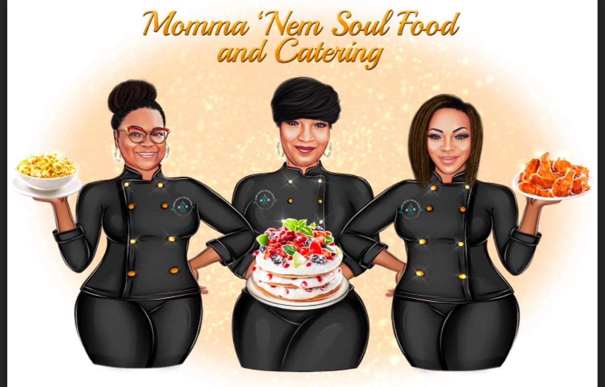 Momma 'Nem Soul Food and Catering Logo